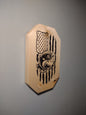 Patriotic Wall Decor Plaque, Fish